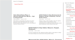 Desktop Screenshot of newsforshoppers.com
